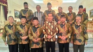 Pengurus DPP LDII Diterima Presiden Jokowi